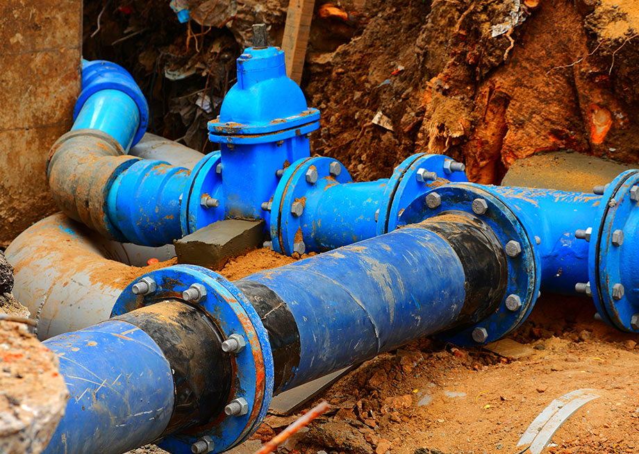 Sewer Line Replacement in Walhalla